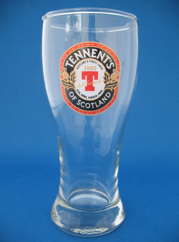 Tennents Beer Glass 000533B015
