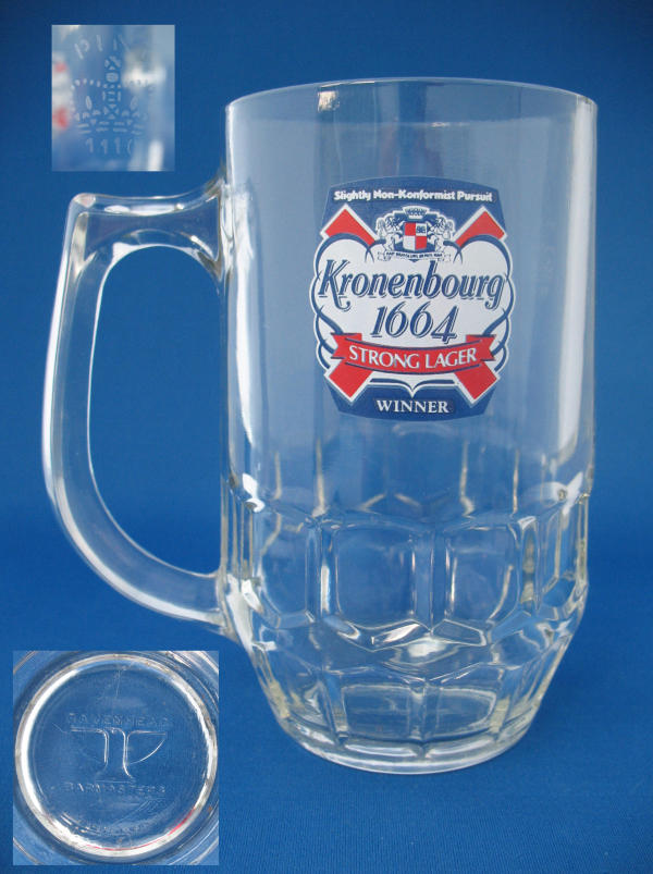 Kronenbourg 1664 Beer Glass