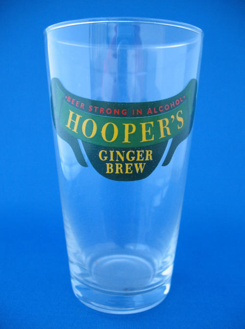 000552B014 Hoopers Beer Glass