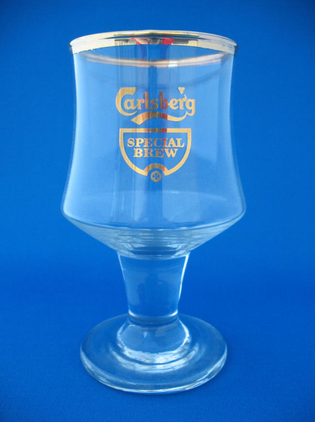 Carlsberg Special Brew Beer Glass