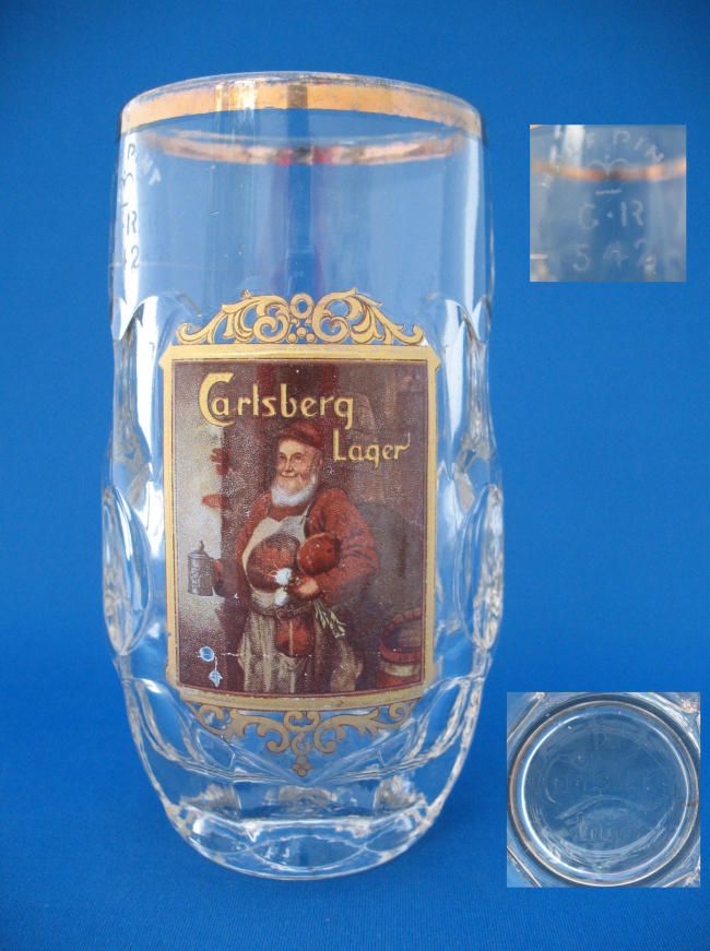 Carlsberg Beer Glass 000558B047