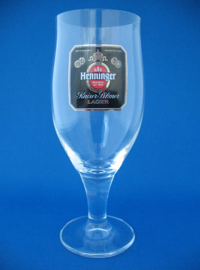 Henninger Beer Glass 000562B047