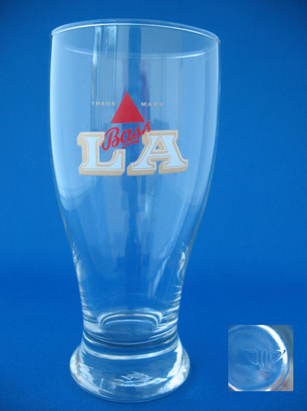 Bass LA Beer Glass 000565B047