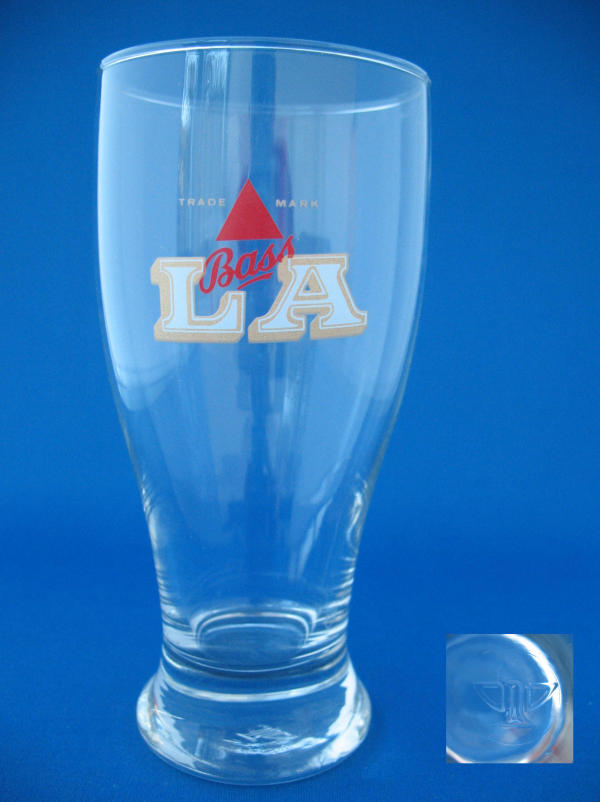Bass LA Beer Glass 000565B047