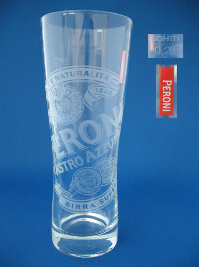 Peroni Beer Glass