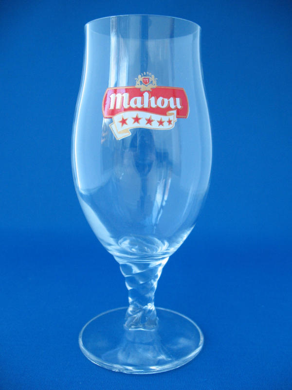 Mahou Beer Glass 000577B047