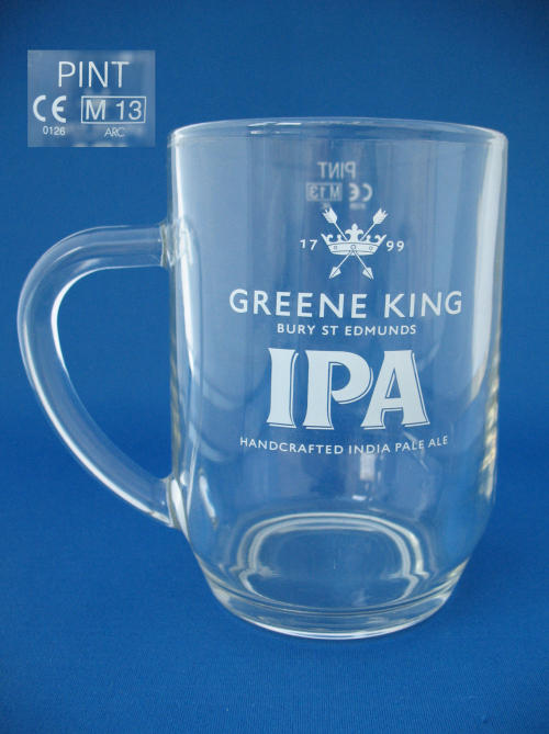 Greene King IPA Beer Glass 000579B003