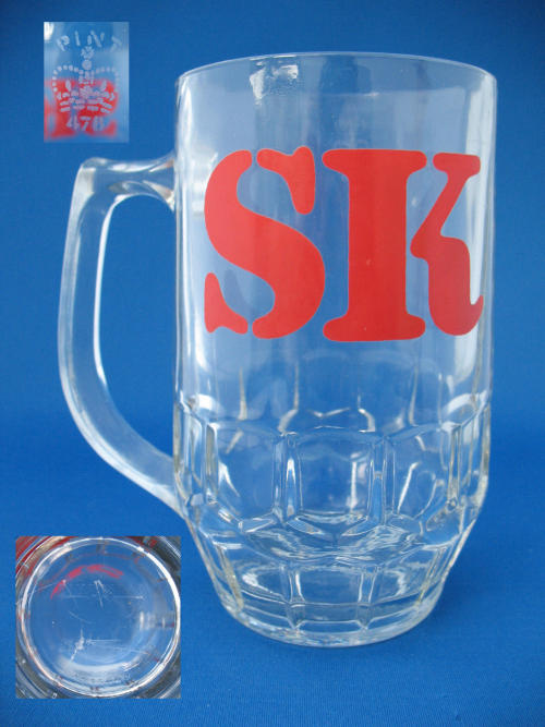 SKOL Beer Glass