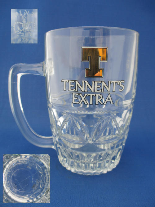 Tennents Beer Glass 000596B050
