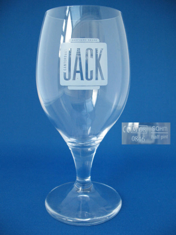 Canterbury Jack Beer Glass 000601B050