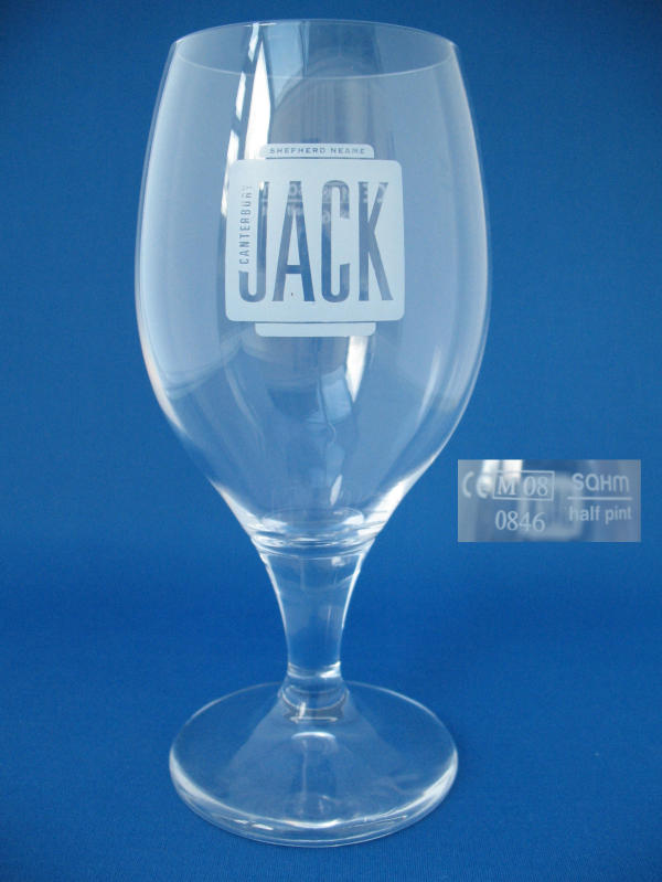 Canterbury Jack Beer Glass