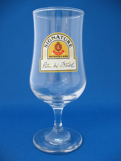000613B051 Stroh Beer Glass