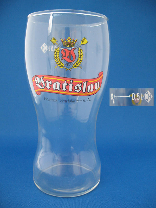 Vratislav Beer Glass 000614B050