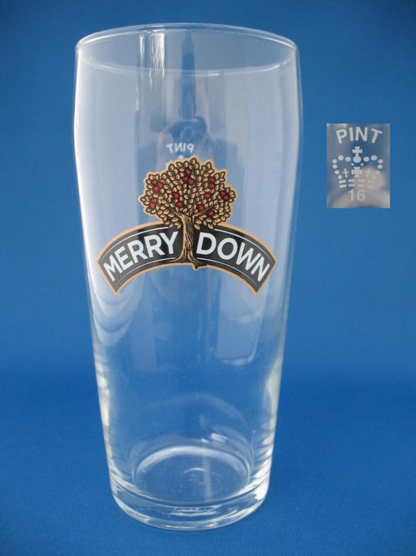 Merrydown Cider Glass 000618B051