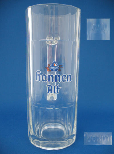 000622B051 Hannen Beer Glass