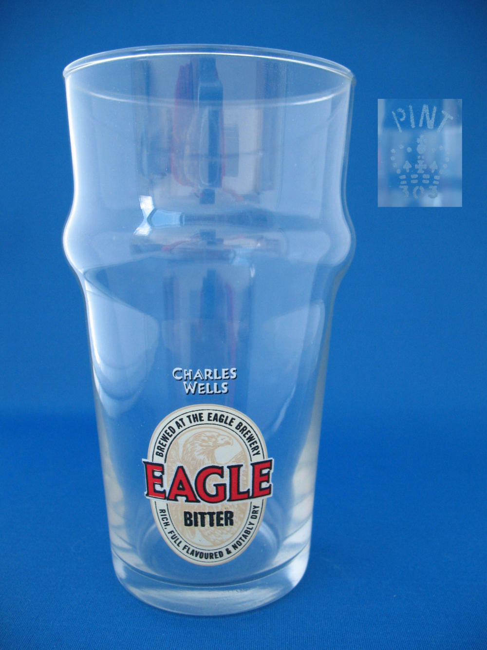 Eagle Bitter Beer Glass