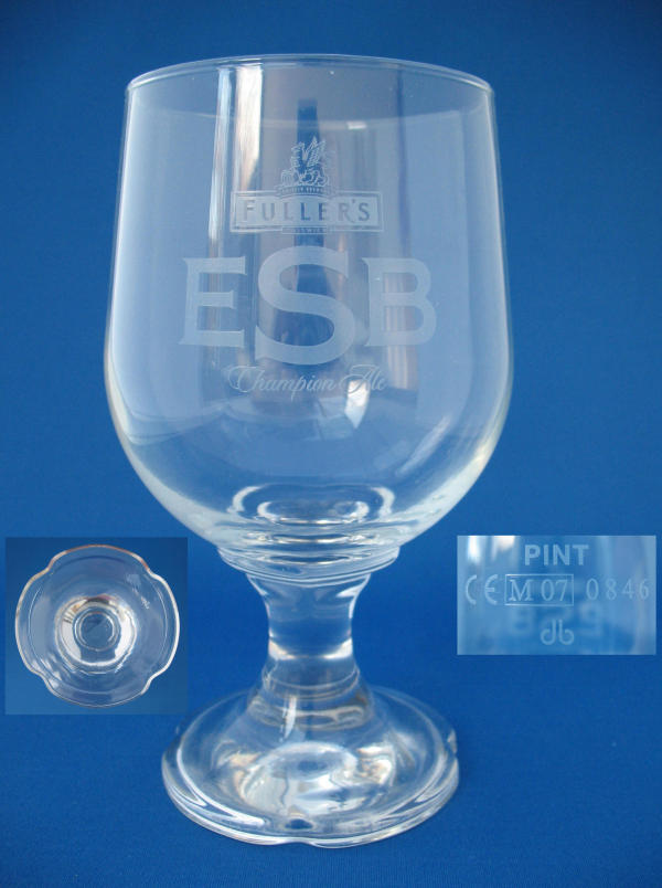 Fullers ESB Beer Glass