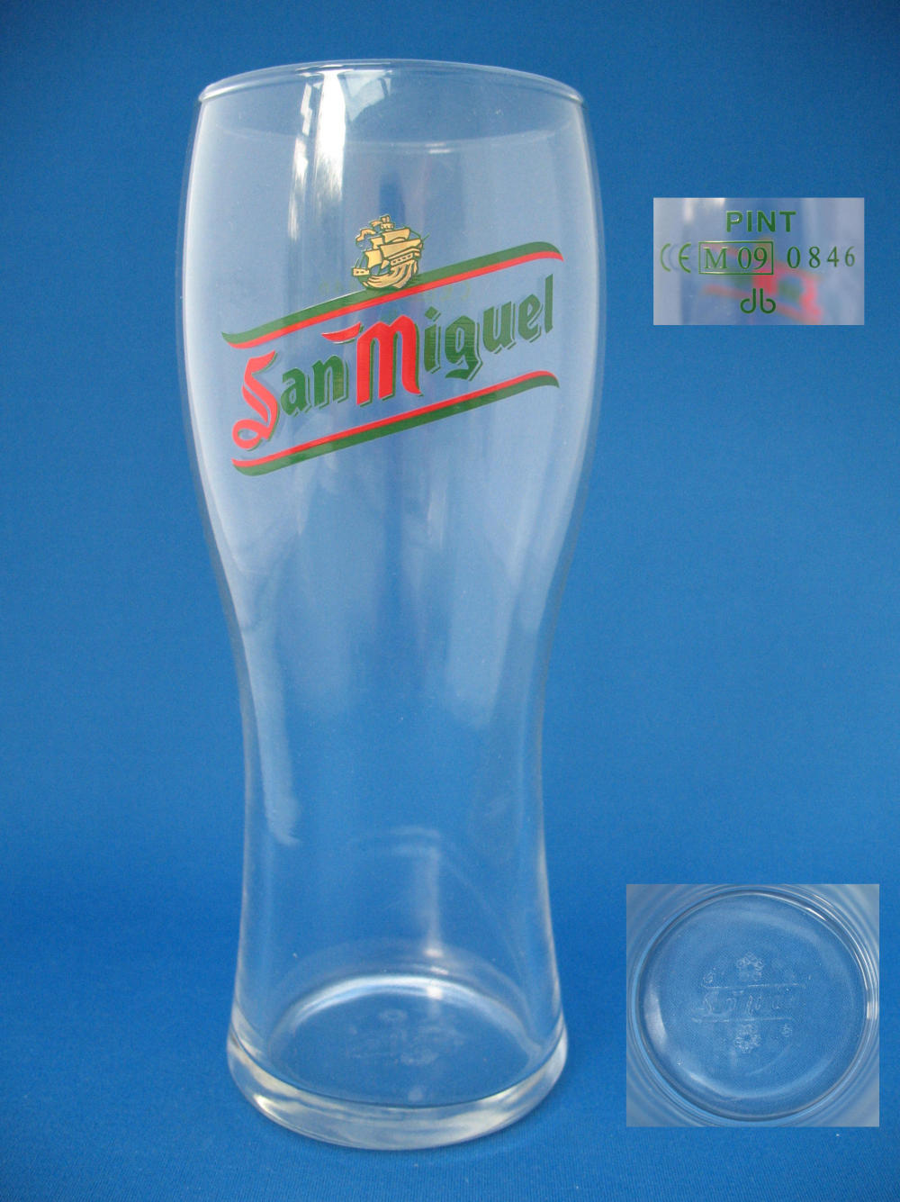 San Miguel Beer Glass 000636B052