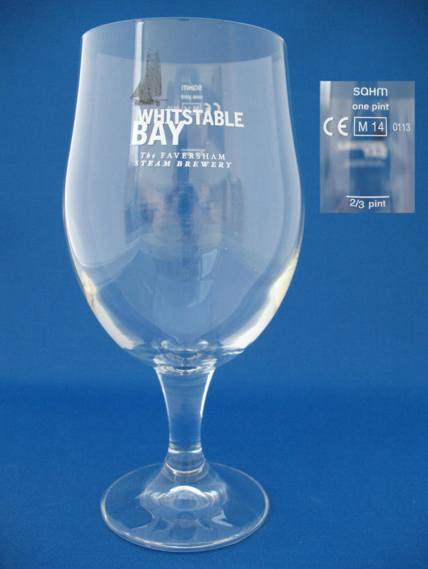 Whitstable Bay Beer Glass 000646B053