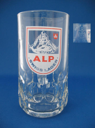 Hurlimann Beer Glass 000653B053
