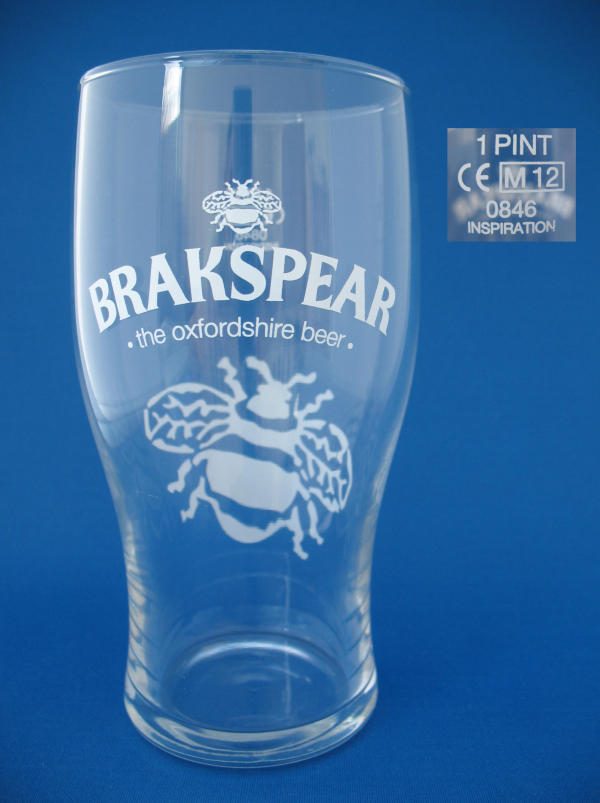 Brakspear Beer Glass 000661B054