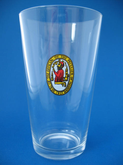 Theakston Beer Glass 000668B054