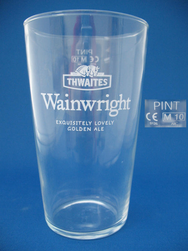 Thwaites Wainwright Beer Glass