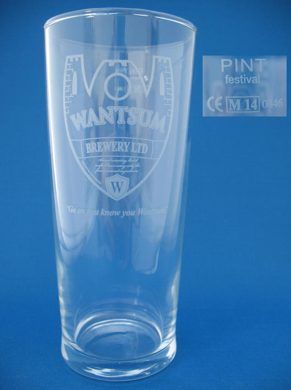 Wantsum Beer Glass