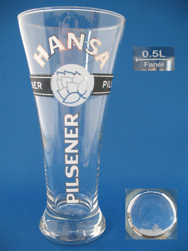 Hansa Pilsener Beer Glass 000682B055