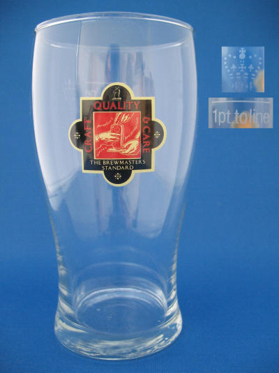 Whitbread Beer Glass 000710B057
