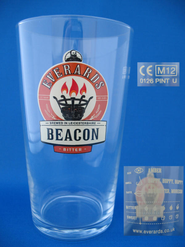 Everards Beacon Beer Glass