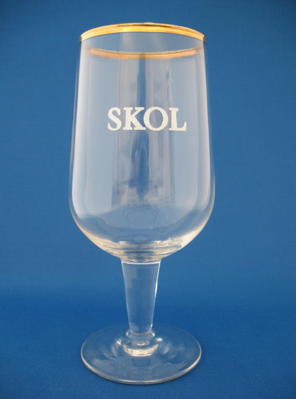 SKOL Beer Glass