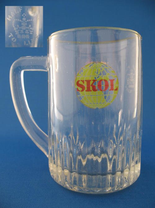 SKOL Beer Glass