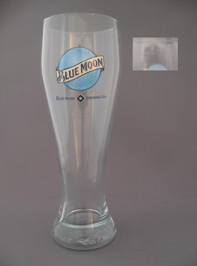 Blue Moon Beer Glass 000723B059