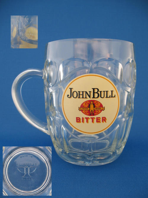 John Bull Bitter Glass