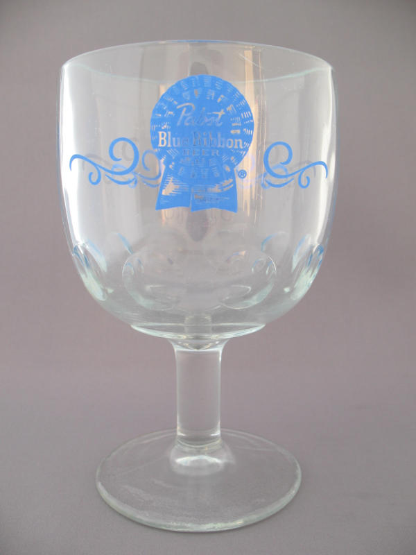 Blue Ribbon Beer Glass 000725B058
