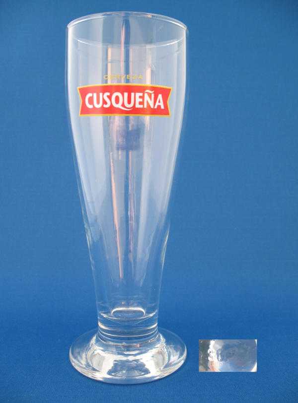 000730B059 Cusquena Beer Glass