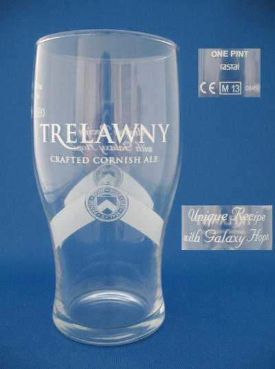 Trelawny Beer Glass 000737B059
