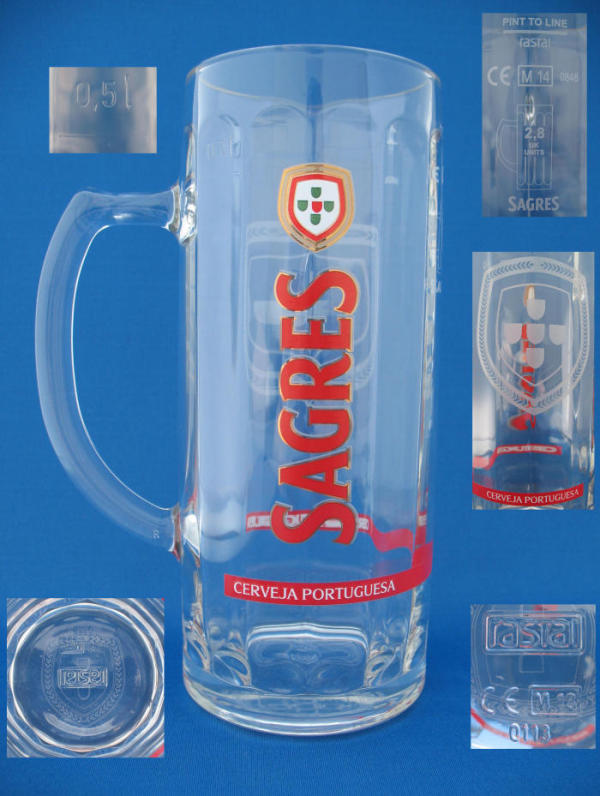 Sagres Beer Glass