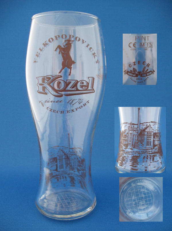 Kozel Beer Glass 000755B059