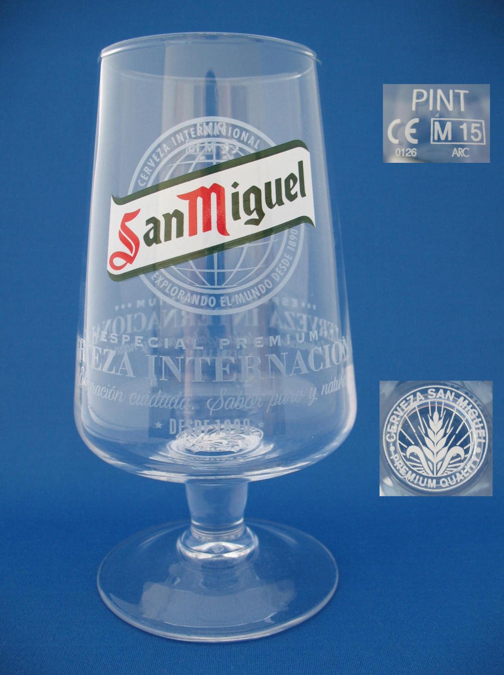 San Miguel Beer Glass 000761B060