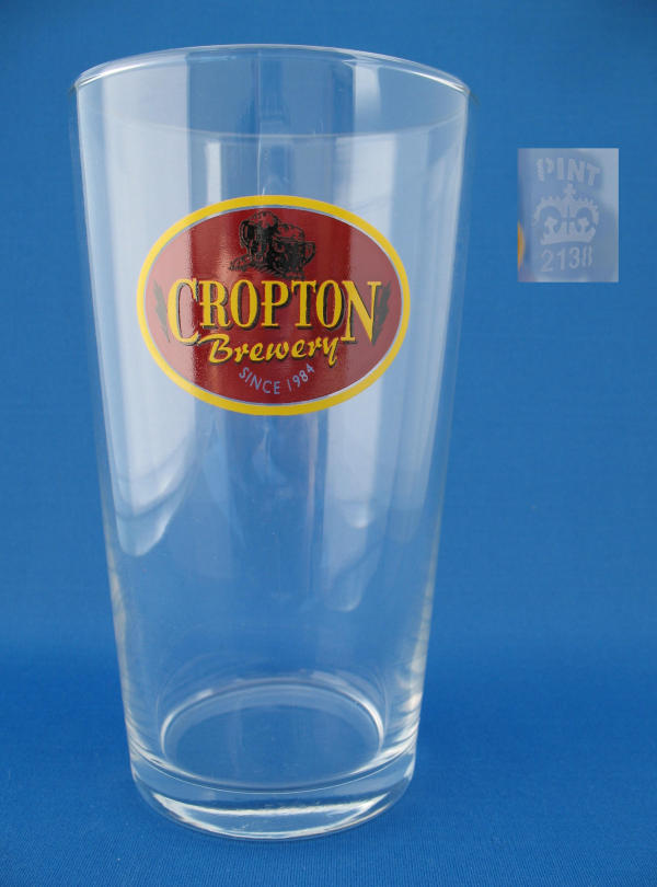 000772B061 Cropton Beer Glass