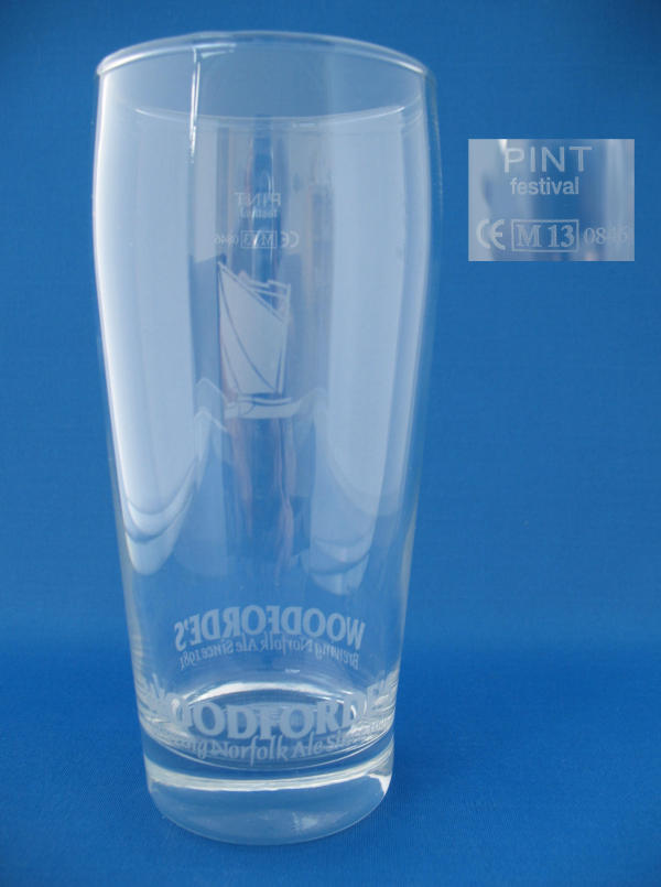 Woodforde's Beer Glass