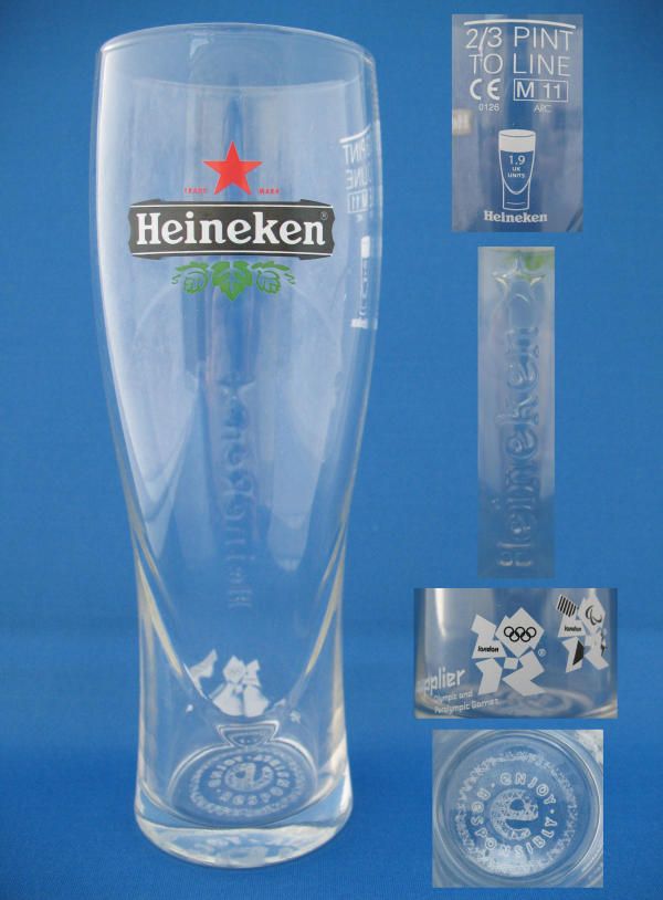 Heineken Beer Glass 000782B061