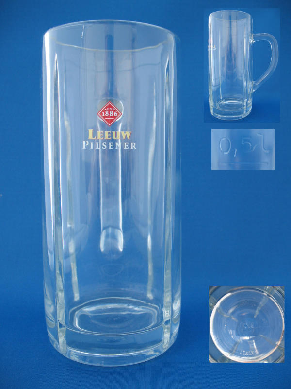 000788B062 Leeuw Beer Glass