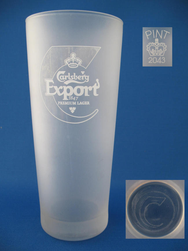 Carlsberg Beer Glass 000789B062