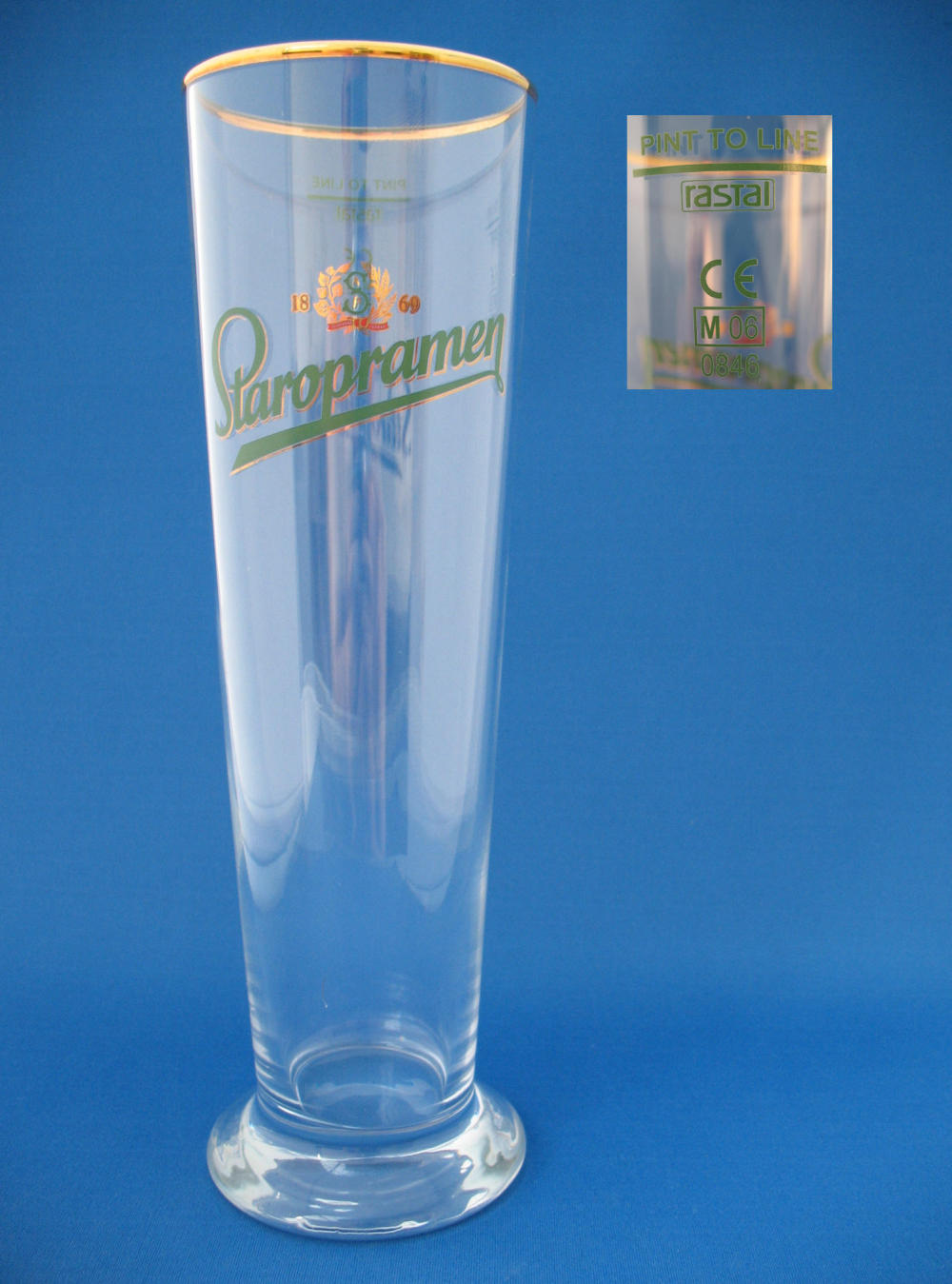 Staropramen Beer Glass 000791B062