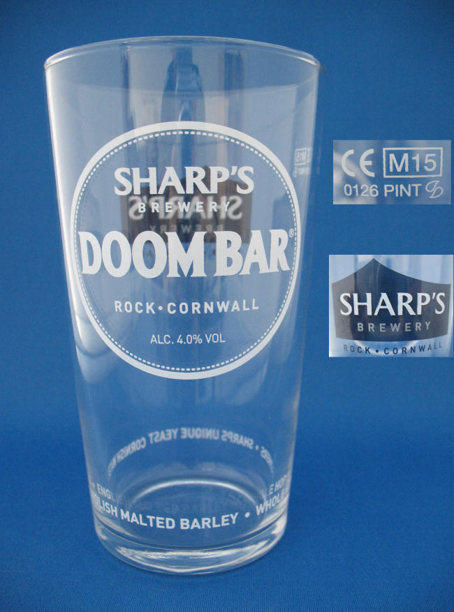 Doom Bar Beer Glass