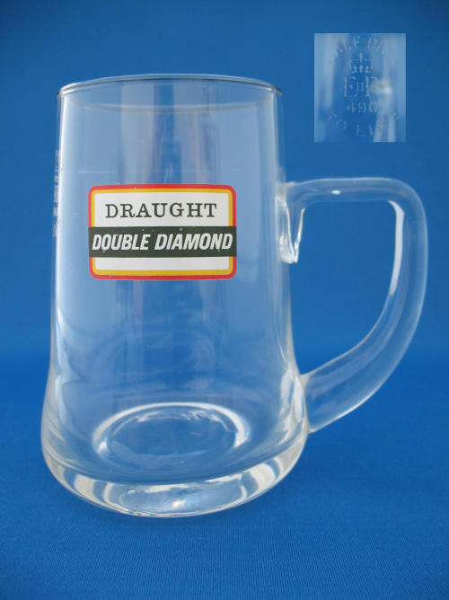 Double Diamond Beer Glass