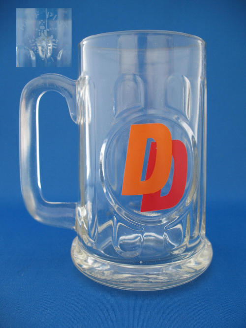 Double Diamond Beer Glass